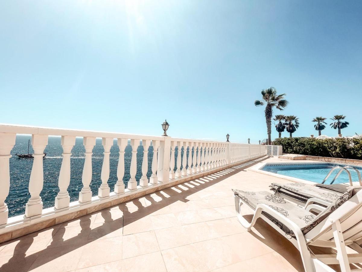 Villa Julia, First Line, 3 Bedrooms, Stunning Ocean View, Pool In كالاو سالفاجي المظهر الخارجي الصورة